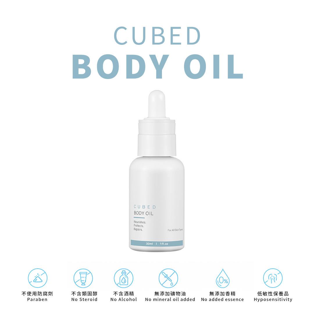 濕疹、敏感肌、異位性皮膚炎保養品-身體修復紓緩護理油